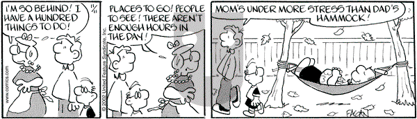 Drabble on Sunday January 5, 2003 Comic Strip