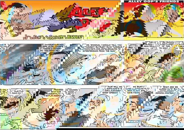 Alley Oop on Sunday June 26, 2011 Comic Strip