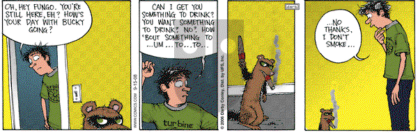 Get Fuzzy on Monday September 15, 2008 Comic Strip