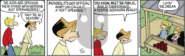 Arlo and Janis on Friday April 22, 2016 Comic Strip