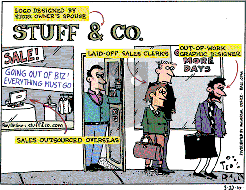 Ted Rall - Monday March 22, 2010 Comic Strip