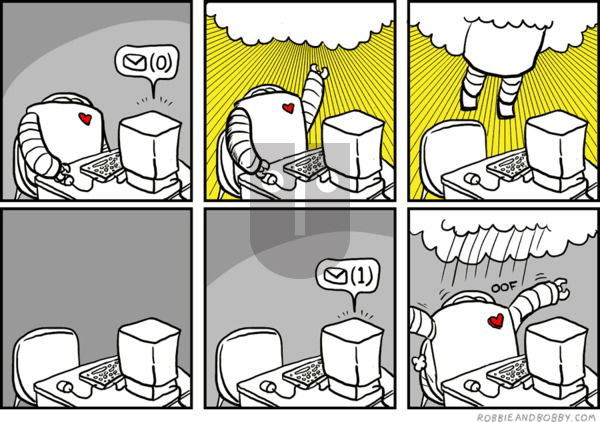 Robbie and Bobby on Sunday October 12, 2025 Comic Strip