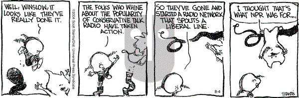 Prickly City on Wednesday August 4, 2004 Comic Strip