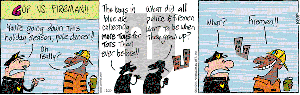 The Knight Life - Monday December 20, 2010 Comic Strip