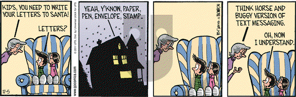 Grand Avenue on Monday December 5, 2011 Comic Strip