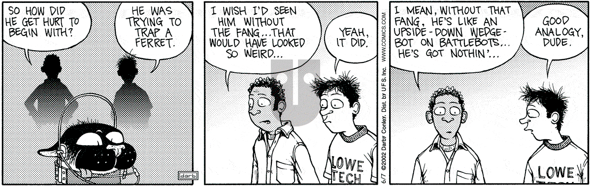 Get Fuzzy - Friday June 7, 2002 Comic Strip