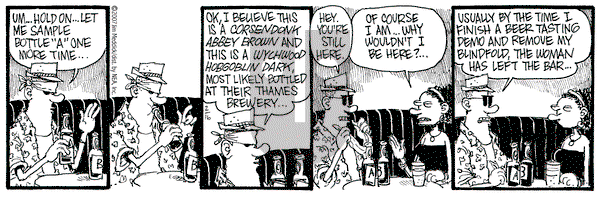 Monty on Friday February 16, 2007 Comic Strip