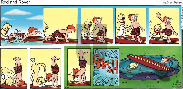 Red and Rover - Sunday July 26, 2015 Comic Strip
