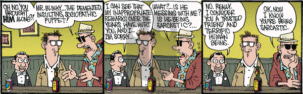 Monty on Saturday April 14, 2018 Comic Strip