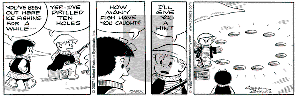 Nancy on Tuesday March 6, 2007 Comic Strip
