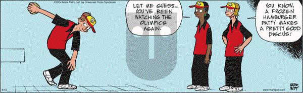 Lucky Cow on Wednesday August 18, 2004 Comic Strip