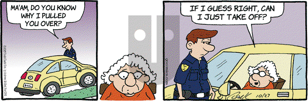 Lola on Monday October 27, 2025 Comic Strip