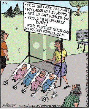 Close to Home on Wednesday September 7, 2011 Comic Strip