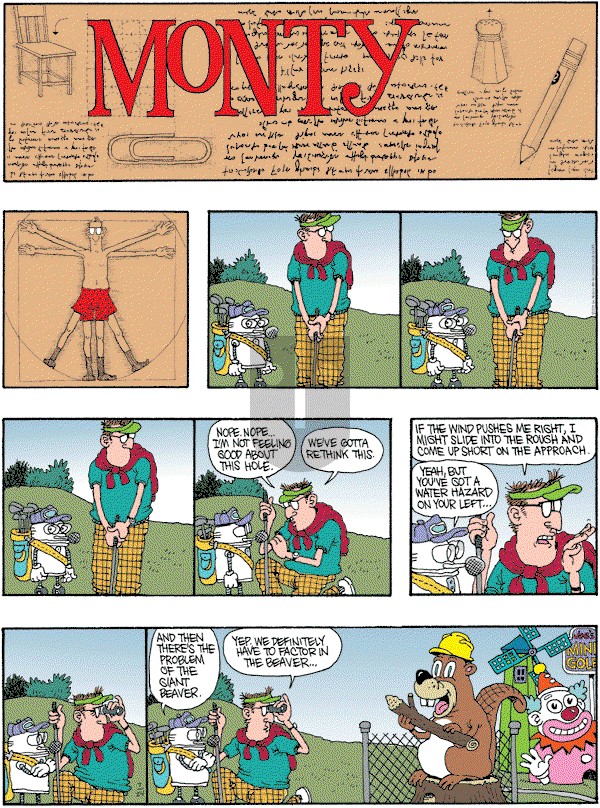 Monty - Sunday July 24, 2011 Comic Strip