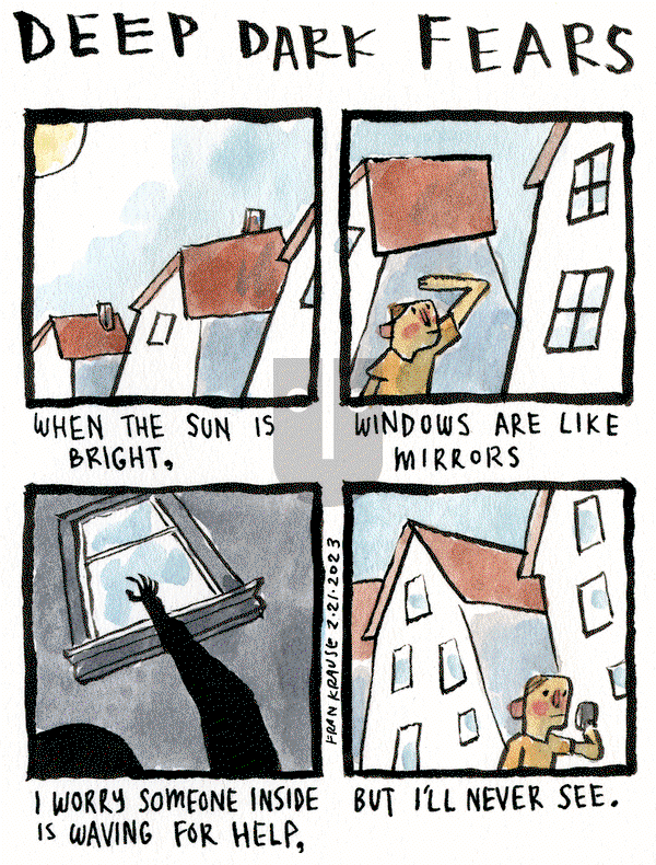 Deep Dark Fears on Monday July 10, 2023 Comic Strip