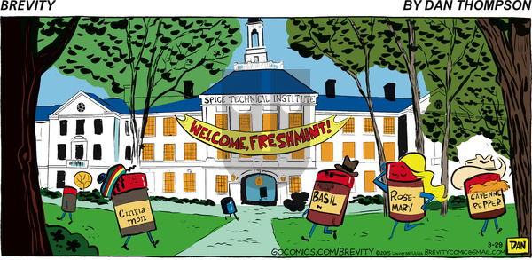 Brevity on Sunday March 29, 2015 Comic Strip