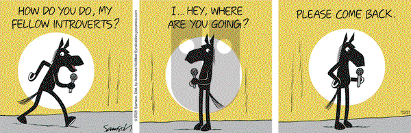 Dark Side of the Horse on Friday October 31, 2025 Comic Strip