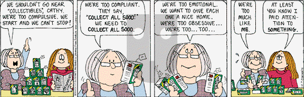 Cathy Classics - Friday December 7, 2012 Comic Strip