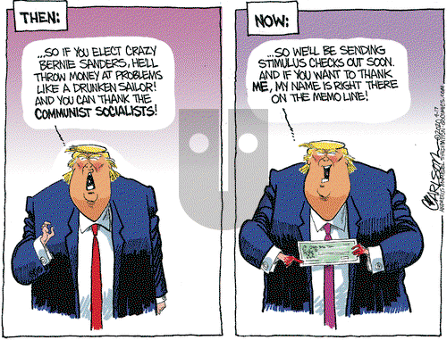 Stuart Carlson on Friday April 17, 2020 Comic Strip