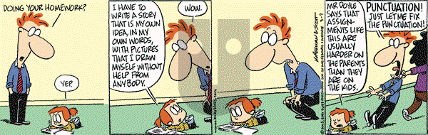 Baby Blues on Friday March 7, 2003 Comic Strip