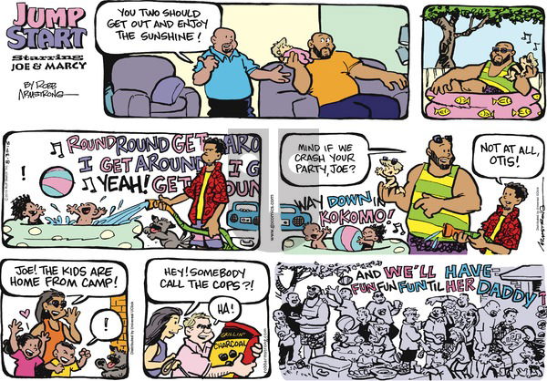 JumpStart on Sunday August 30, 2015 Comic Strip