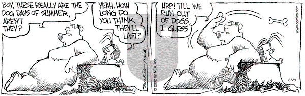 The Grizzwells - Saturday June 29, 2002 Comic Strip