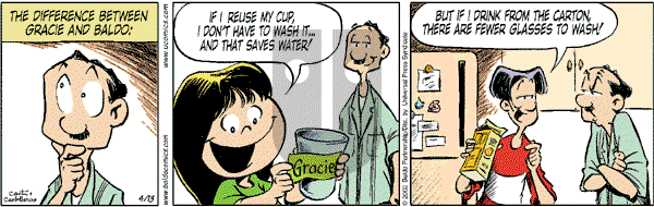 Baldo - Saturday April 13, 2002 Comic Strip
