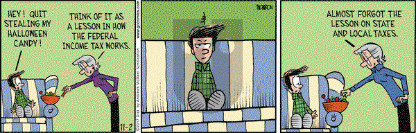 Grand Avenue on Thursday November 2, 2017 Comic Strip