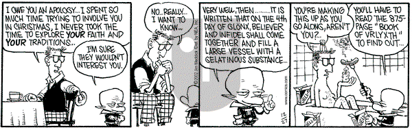 Monty on Friday December 27, 2002 Comic Strip