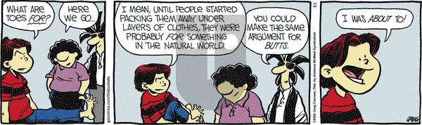 The Buckets on Monday April 7, 2025 Comic Strip