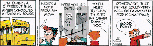 Red and Rover - Wednesday October 2, 2024 Comic Strip