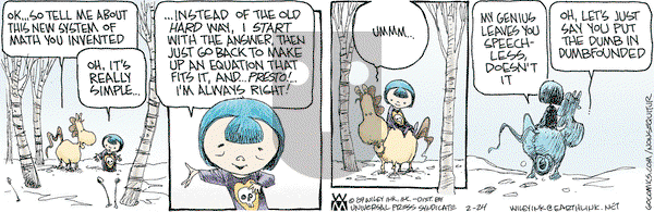 Non Sequitur on Tuesday February 24, 2009 Comic Strip