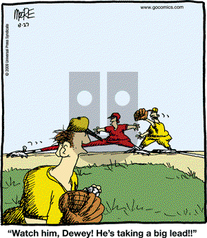 In the Bleachers - Thursday August 27, 2009 Comic Strip