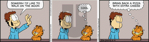 Garfield - Saturday May 14, 2016 Comic Strip