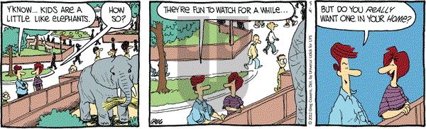 The Buckets on Friday May 4, 2012 Comic Strip