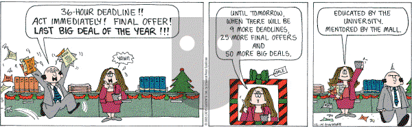 Cathy Classics - Wednesday December 14, 2005 Comic Strip