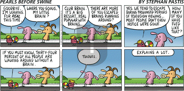 Pearls Before Swine on Sunday November 25, 2007 Comic Strip