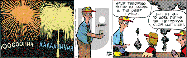 Lucky Cow on Wednesday July 5, 2006 Comic Strip