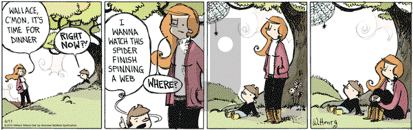 Wallace the Brave on Thursday April 11, 2019 Comic Strip