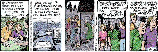 For Better or For Worse - Thursday August 15, 2024 Comic Strip