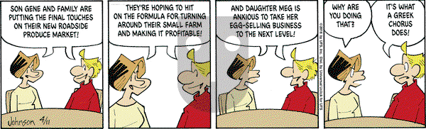 Arlo and Janis on Monday April 11, 2016 Comic Strip