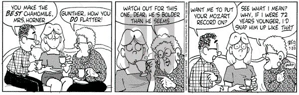 Luann on Monday July 30, 2001 Comic Strip