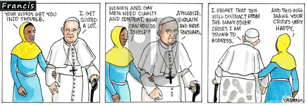 Francis on Thursday May 30, 2024 Comic Strip