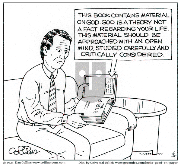Looks Good on Paper on Thursday May 8, 2025 Comic Strip