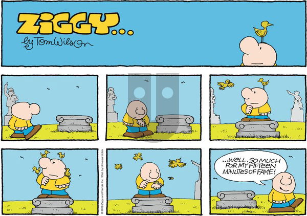 Ziggy on Sunday September 11, 2016 Comic Strip