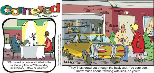 Cornered on Sunday July 24, 2016 Comic Strip