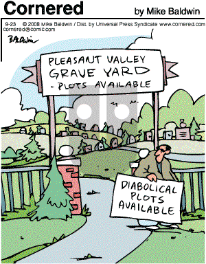 Cornered - Tuesday September 23, 2008 Comic Strip