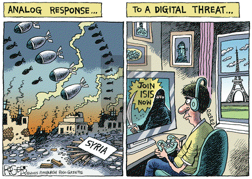 Rob Rogers on Tuesday November 17, 2015 Comic Strip