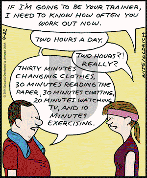 Real Life Adventures on Tuesday April 22, 2014 Comic Strip