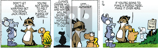 Over the Hedge on Wednesday November 16, 2016 Comic Strip